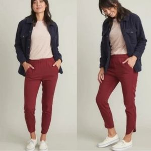 Marine Layer Maroon Jogger Pants